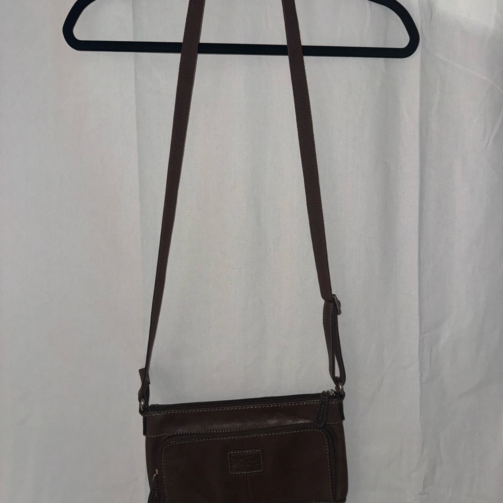 Fossil Dark Brown Men's Messenger Bag